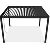Pavėsinė Pergola DELUXE 3,6x4 Anthracite