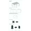 Pavėsinė Pergola DELUXE 3,6x5,3 Anthracite