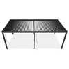 Pavėsinė Pergola DELUXE 3.6x7.2 Anthracite