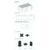 Pavėsinė Pergola DELUXE 3.6x7.2 Anthracite