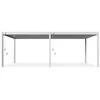Pavėsinė Pergola DELUXE 3.6x7.2, Baltas