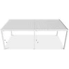 Pavėsinė Pergola DELUXE 3.6x7.2, Baltas