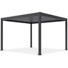 Pavėsinė Pergola DELUXE AUTOMATIC 3.6x4 su LED, Anthracite