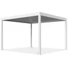 Pavėsinė Pergola DELUXE AUTOMATIC 3.6x4 su LED, Baltas