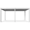 Pavėsinė Pergola DELUXE AUTOMATIC 3.6x5.3 su LED, Baltas