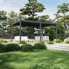 Pavėsinė Pergola DELUXE AUTOMATIC 3.6x5.3 su LED, Anthracite