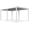 Pavėsinė Pergola DELUXE AUTOMATIC 3.6x5.3 su LED, Baltas