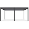 Pavėsinė Pergola DELUXE AUTOMATIC 3.6x5.3 su LED, Anthracite