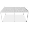 Pavėsinė Pergola DELUXE AUTOMATIC 3.6x6 su LED, Baltas