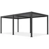 Pavėsinė Pergola DELUXE AUTOMATIC 3.6x6 su LED, Anthracite