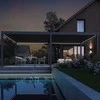 Pavėsinė Pergola DELUXE AUTOMATIC 3.6x7.2 su LED, Anthracite