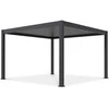 Pavėsinė Pergola DELUXE PRO AUTOMATIC 4x4 su LED, Anthracite