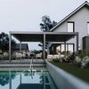 Pavėsinė Pergola DELUXE PRO AUTOMATIC 4x6 su LED, Anthracite