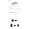 Pavėsinė Pergola DELUXE PRO AUTOMATIC 4x6 su LED, Anthracite