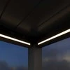 Pavėsinė Pergola DELUXE PRO AUTOMATIC 4x8 su LED, Anthracite