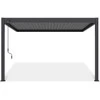 Pavėsinė Pergola DELUXE WALL 3.6x4, Anthracite (montuojama prie sienos)