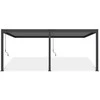 Pavėsinė Pergola DELUXE WALL 3.6x6, Anthracite (montuojama prie sienos)