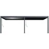 Pavėsinė Pergola DELUXE WALL 3.6x7.2, Anthracite (montuojama prie sienos)