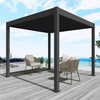 Pavėsinė Pergola ELEGANCE 3x3, Anthracite