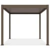 Pavėsinė Pergola ELEGANCE 3x3, Taupe