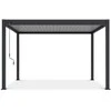 Pavėsinė Pergola ELEGANCE 3x4, Anthracite/Light Pilkas