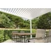 Pavėsinė Pergola ELEGANCE 3x4, Baltas