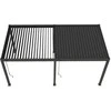 Pavėsinė Pergola ELEGANCE 3x6, Anthracite