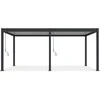 Pavėsinė Pergola ELEGANCE 3x6, Anthracite/Light Pilkas