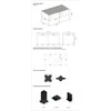 Pavėsinė Pergola ELEGANCE 3x6, Taupe