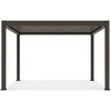 Pavėsinė Pergola ELEGANCE AUTOMATIC 3x4 su LED, Taupe