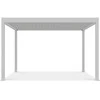 Pavėsinė Pergola ELEGANCE AUTOMATIC 3x4 su LED, Baltas