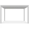 Pavėsinė Pergola ELEGANCE AUTOMATIC 3x4 su LED, Baltas