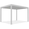 Pavėsinė Pergola ELEGANCE AUTOMATIC 3x4 su LED, Baltas