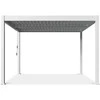 Pavėsinė Pergola ELEGANCE DUO 3.6x4, Baltas