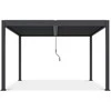 Pavėsinė Pergola ELEGANCE DUO 4x4, Anthracite