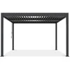 Pavėsinė Pergola ELEGANCE DUO 4x4, Anthracite
