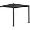 Pavėsinė Pergola Premium Wall 3x3 Anthracite, montuojama prie sienos