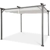 Pavėsinė Pergola SPRINT 3x3, Anthracite/Baltas