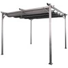 Pavėsinė Pergola SPRINT 3x3, Anthracite/Pilkas