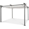 Pavėsinė Pergola SPRINT 3x4, Anthracite/Baltas