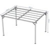 Pavėsinė Pergola SPRINT 3x4, Baltas