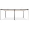Pavėsinė Pergola SPRINT 3x6, Anthracite/Baltas