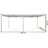 Pavėsinė Pergola SPRINT 3x6, Baltas
