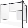 Pavėsinė Pergola SPRINT PLUS 3x3, Anthracite/Baltas