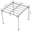 Pavėsinė Pergola SPRINT PLUS 3x3, Anthracite/Baltas