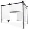 Pavėsinė Pergola SPRINT PLUS 3x3, Anthracite/Baltas