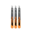 Peilių rinkinys Bradas PVC, 9 mm, 3 vnt