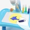 Piešimo staliukas su projektoriumi 2in1 Robotas, mėlynas