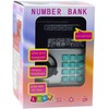 Piggy bank seifas, juodas
