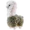 Pliušinė lama, 28 cm, žalia